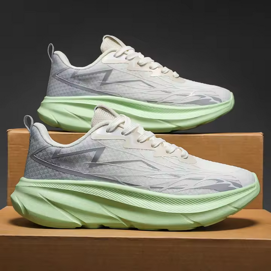 Men's Casual, Comfortable and Fashionable Sneakers - Fabric Lining, Durable, Non-Slip Outer Soles, Suitable for Running, Fitness and Casual Clothing, Daily Wear, Outdoor Sports